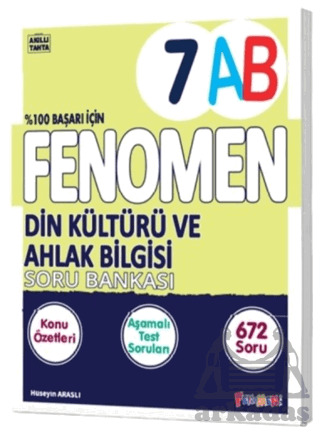 7. Sınıf Dın Kültürü Ve Ahlak Bılgısı Konu Özetlı Soru Bankası (A-B) - Fenomen Yayınları