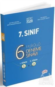 7. Sınıf Fasiküllü 6 Deneme Sınavı - Editör Yayınevi