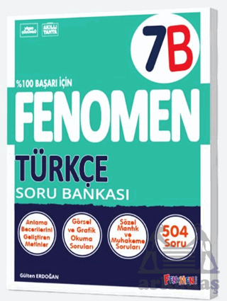 7. Sınıf Fenomen Türkçe Soru Bankası - Fenomen Yayınları