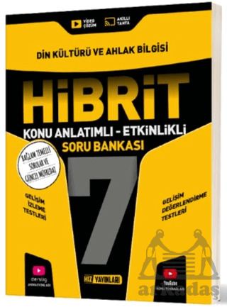 7. Sınıf Hibrit Din Kültürü Ve Ahlak Bilgisi Soru Bankası - Hız Yayınları