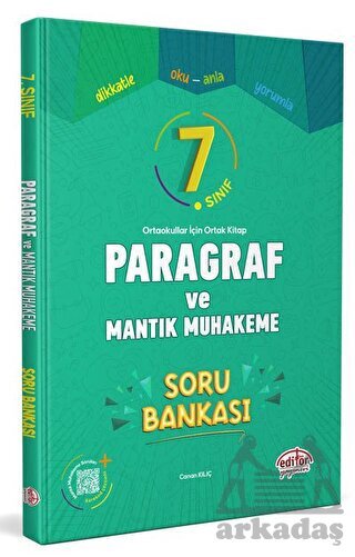 7. Sınıf Paragraf Ve Mantık Muhakeme Soru Bankası - Editör Yayınevi