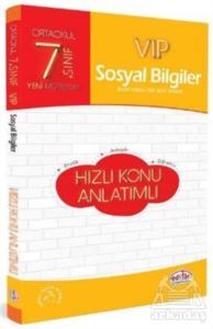 7. Sınıf VIP Sosyal Bilgiler Hızlı Konu Anlatımı - Editör Yayınevi