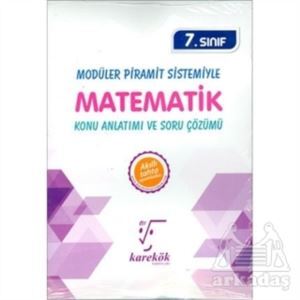 7.Sınıf Matematik Konu Anlatımlı Ve Soru Çözümlü - Karekök Yayıncılık