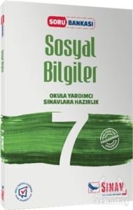 7.Sınıf Sosyal Bilgiler Soru Bankası - Sınav Yayınları