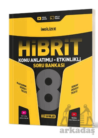 8. Sınıf Hibrit İngilizce Soru Bankası - 1