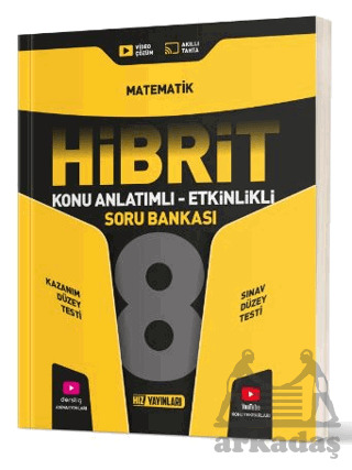 8. Sınıf Hibrit Matematik Soru Bankası - Hız Yayınları
