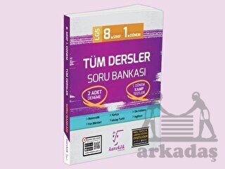 8. Sınıf LGS 1. Dönem Tüm Dersler Soru Bankası - Karekök Yayıncılık