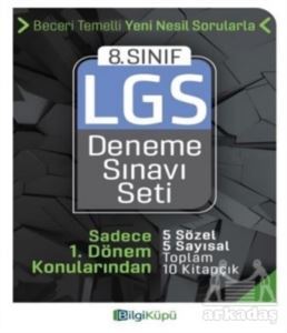 8. Sınıf LGS Deneme Sınavı Seti - Bilgi Küpü