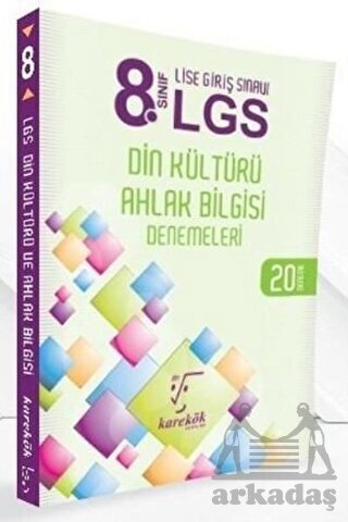 8. Sınıf LGS Din Kültürü Ahlak Bilgisi Denemeleri 20 Deneme - 1