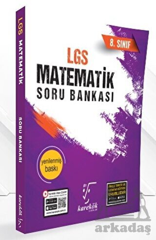 8. Sınıf LGS Matematik Soru Bankası - Karekök Yayıncılık