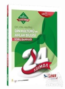 8.Sınıf 24 Adımda Din Kültürü Ve Ahlak Bilgisi Soru Bankası - Sınav Yayınları