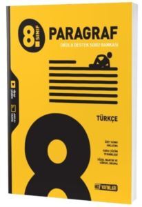 8.Sınıf Türkçe Paragraf Soru Bankası - Hız Yayınları Ortaokul