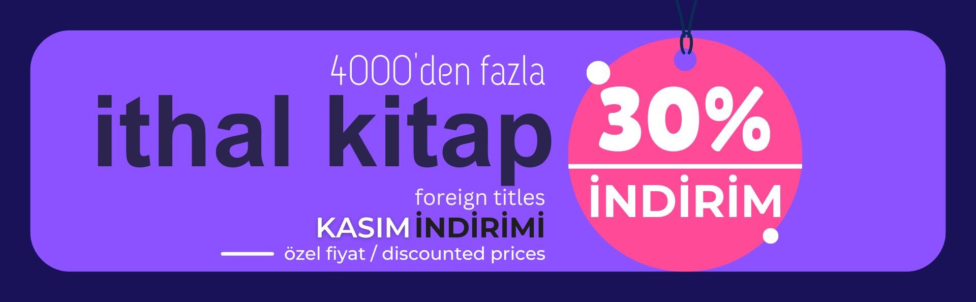 İthal Kitap %30 İndirim (1)