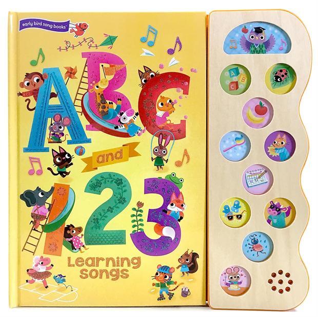 ABC And 123 Learning Songs (11-Button Sound Book)