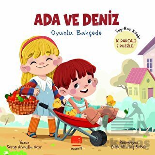 Ada Ve Deniz Oyunlu Bahçede - Uçan Fil Yayınları