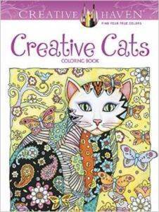Adult Coloring Creative Haven Cats - Dover Publications