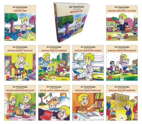 Afacan Cem Okuma Seti - 10 Kitap - Arkadaş Yayınevi