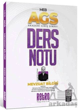 AGS Mevzuat Bilgisi Ders Notu - Retro Yayıncılık