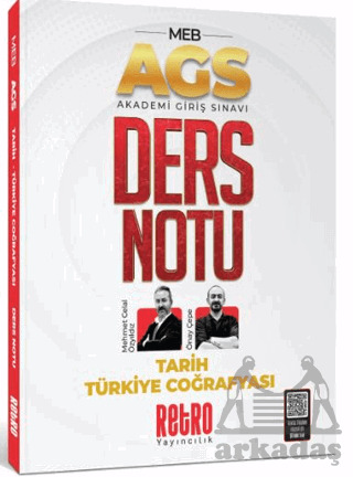 AGS Tarih Ve Türkiye Coğrafyası Ders Notu - Retro Yayıncılık