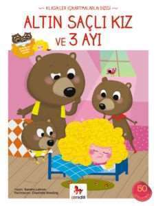 Altın Saçlı Kız ve 3 Ayı - Almidilli Yayınları