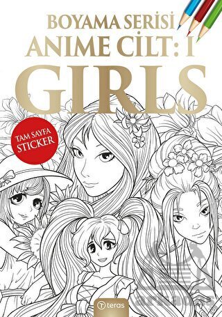Anime Boyama Cilt I: Girls - Teras Kitap
