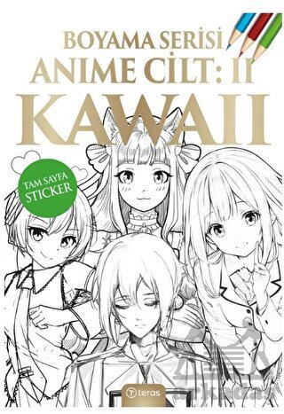 Anime Boyama Cilt II: Kawaii - Teras Kitap