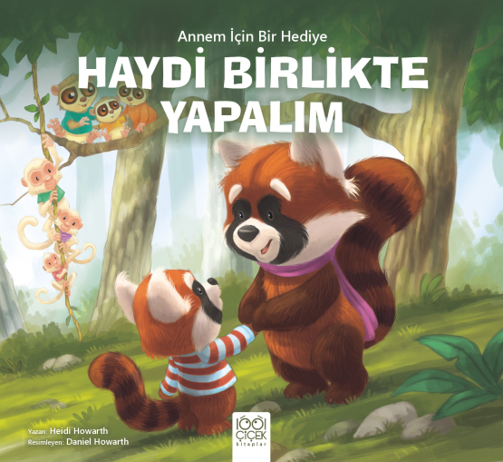 Annem için Bir Hediye - Haydi Birlikte Yapalım - 1001 Çiçek Kitaplar