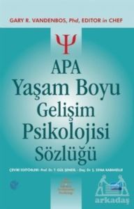 APA Yaşam Boyu Gelişim Psikolojisi Sözlüğü - Nobel Akademik Yayıncılık
