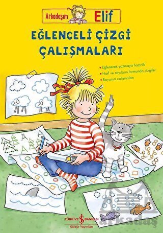 Arkadaşım Elif – Eğlenceli Çizgi Çalışmaları - 1