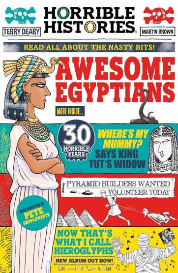 Awesome Egyptians Read All About the Nasty Bits! - Horrible Histories - Scholastic UK