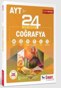 AYT 24 Adımda Coğrafya Konu Anlatımlı Soru Bankası - Sınav Yayınları