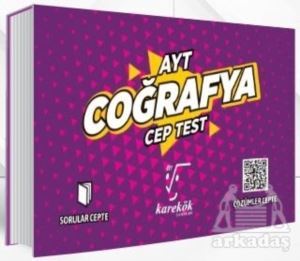 AYT Cep Test Coğrafya - Karekök Yayıncılık
