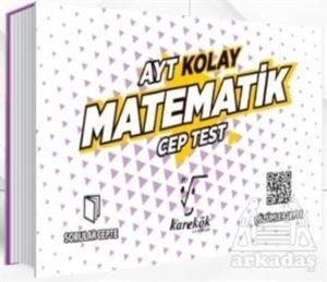 AYT Cep Test Matematik (Kolay) - 1