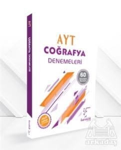 AYT Coğrafya Denemeleri 60 Çözümlü Deneme - 1