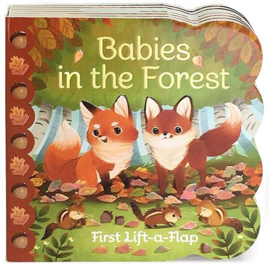 Babies In The Forest (Lift-A-Flap Board Book) - 1