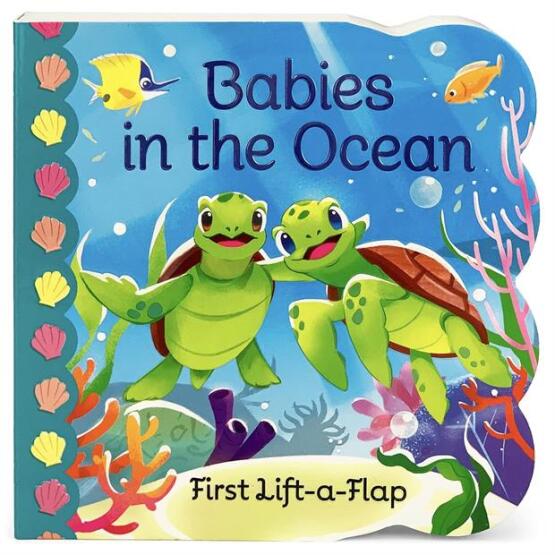 Babies In The Ocean (Lift-A-Flap Board Book) - 2