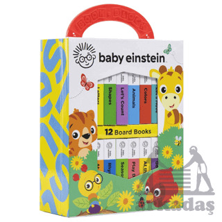 Baby Einstein My First Library: First Words, Alphabet, Numbers, And More! (12 Board Book Set) - 1