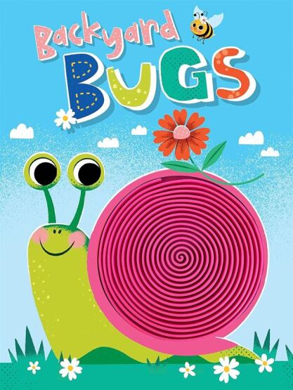 Backyard Bugs (Touch And Feel Board Book) - Little Hippo Books