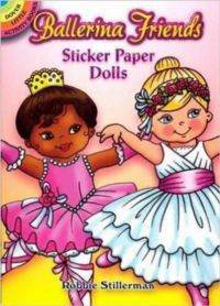 Ballerina Friends Sticker Paper Dolls - 1