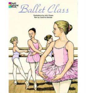 Ballet Class Coloring Book - 1