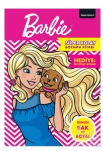Barbie Süper Kolay Boyama Kitabı - Doğan Egmont Yayıncılık