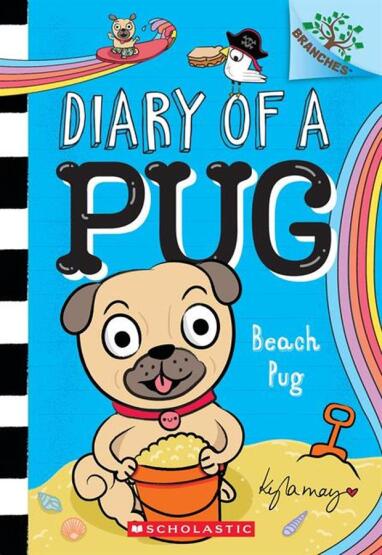 Beach Pug - Diary of a Pug - 1