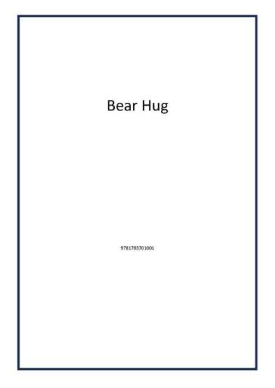 Bear Hug - 1