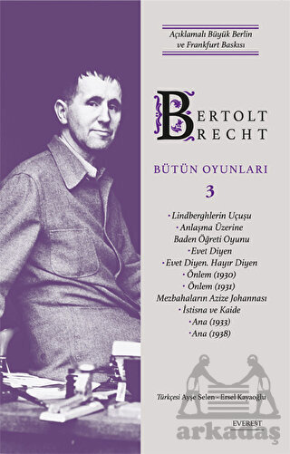 Bertolt Brecht Bütün Oyunları 3 - Everest Yayınları