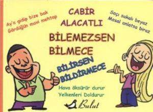 Bilemezsen Bilmece Bilirsen Bildirmece - Bulut Yayınları