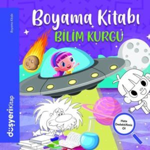 Bilim Kurgu Boyama Kitabı - Düşyeri Yayınları