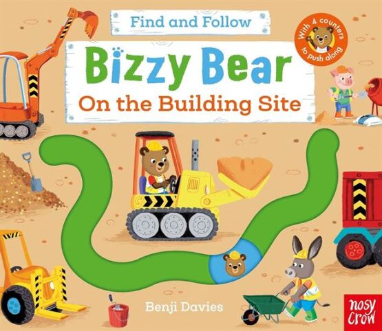 Bizzy Bear on the Building Site - Find and Follow - 1