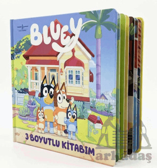 Bluey – 3 Boyutlu Kitabım - İş Bankası Kültür Yayınları