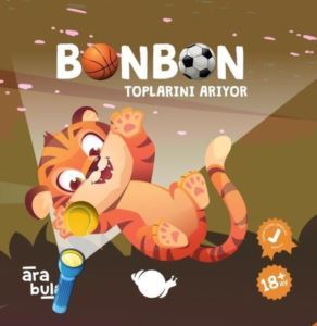 Bonbon Toplarını Arıyor - Fenerli Ara Bul Kitabı 18 + Ay - Çikolata Yayınevi