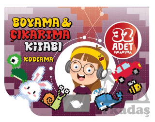 Boyama Ve Çıkartma Kitabı Kodlama - Çikolata Yayınevi